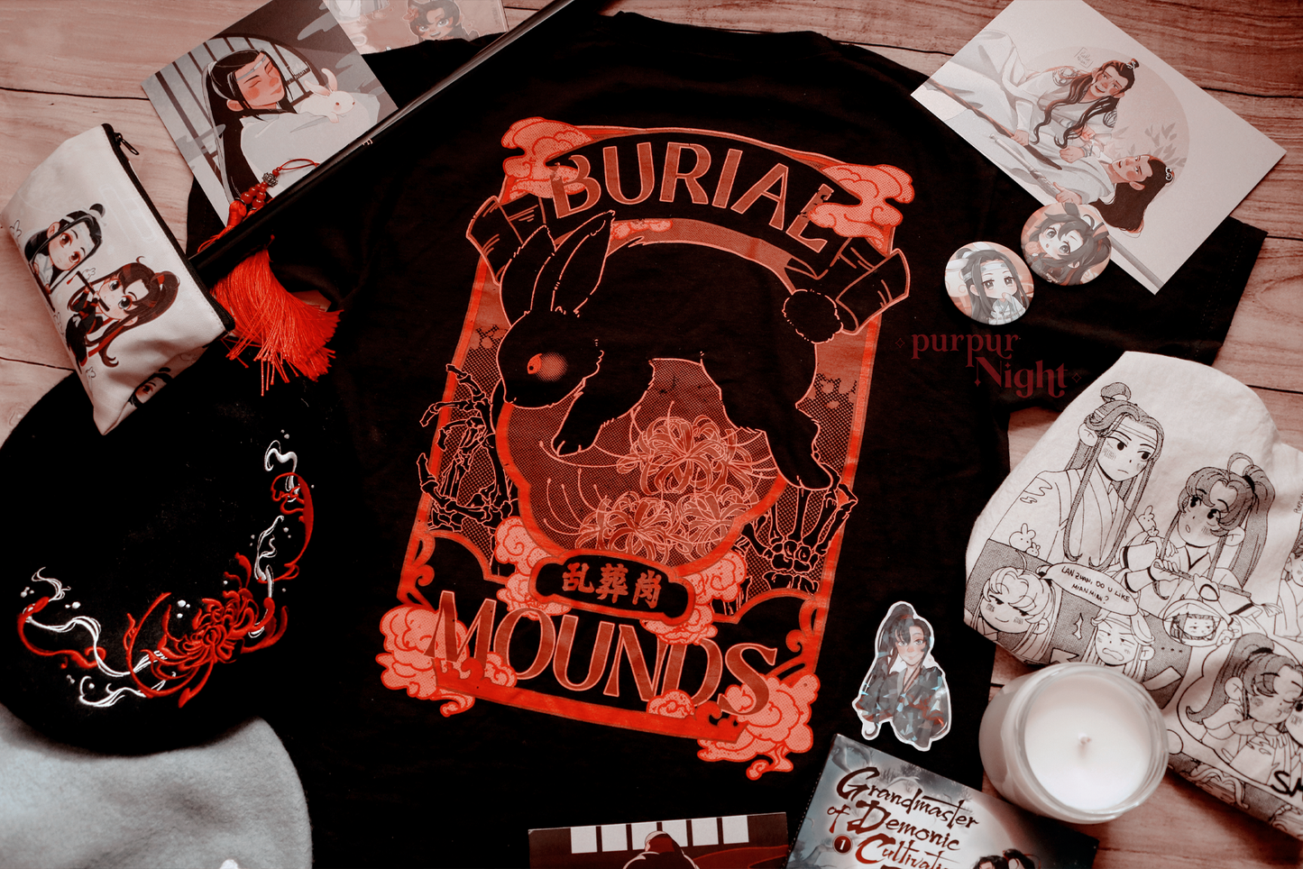 BURIAL MOUNDS | MDZS T-SHIRT