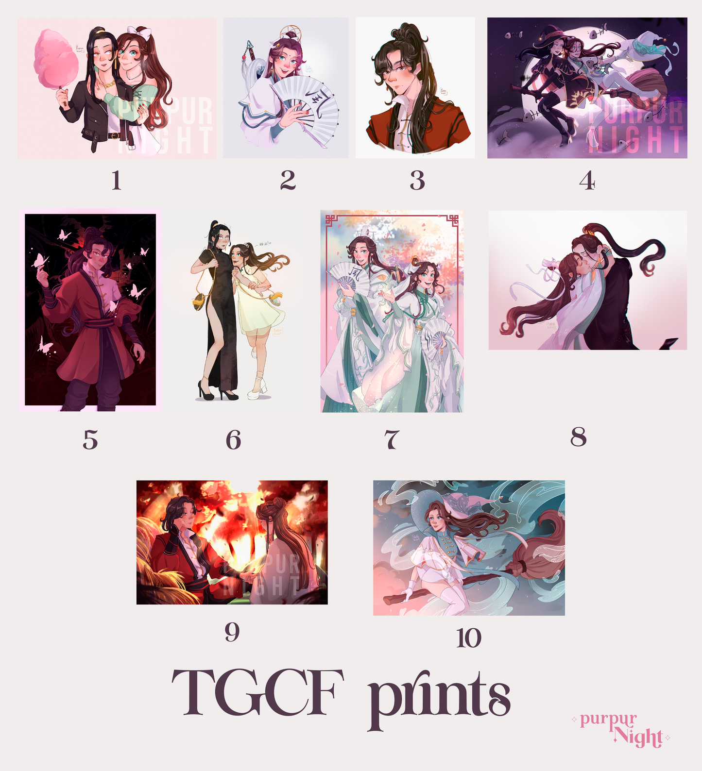 [LAST UNITS] A5 prints | TGCF