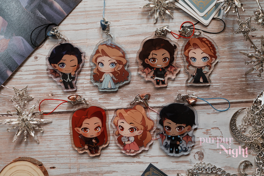 A Court of Thorns and Roses | ACOTAR Acrylic Keychains