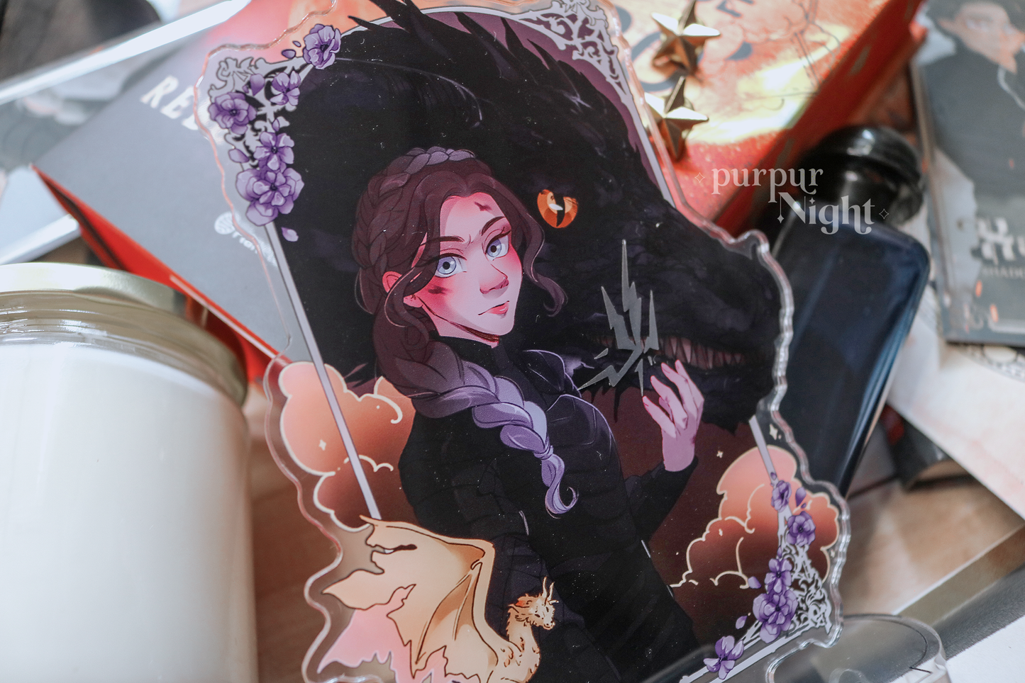 Violet Sorrengail | FOURTH WING Standee