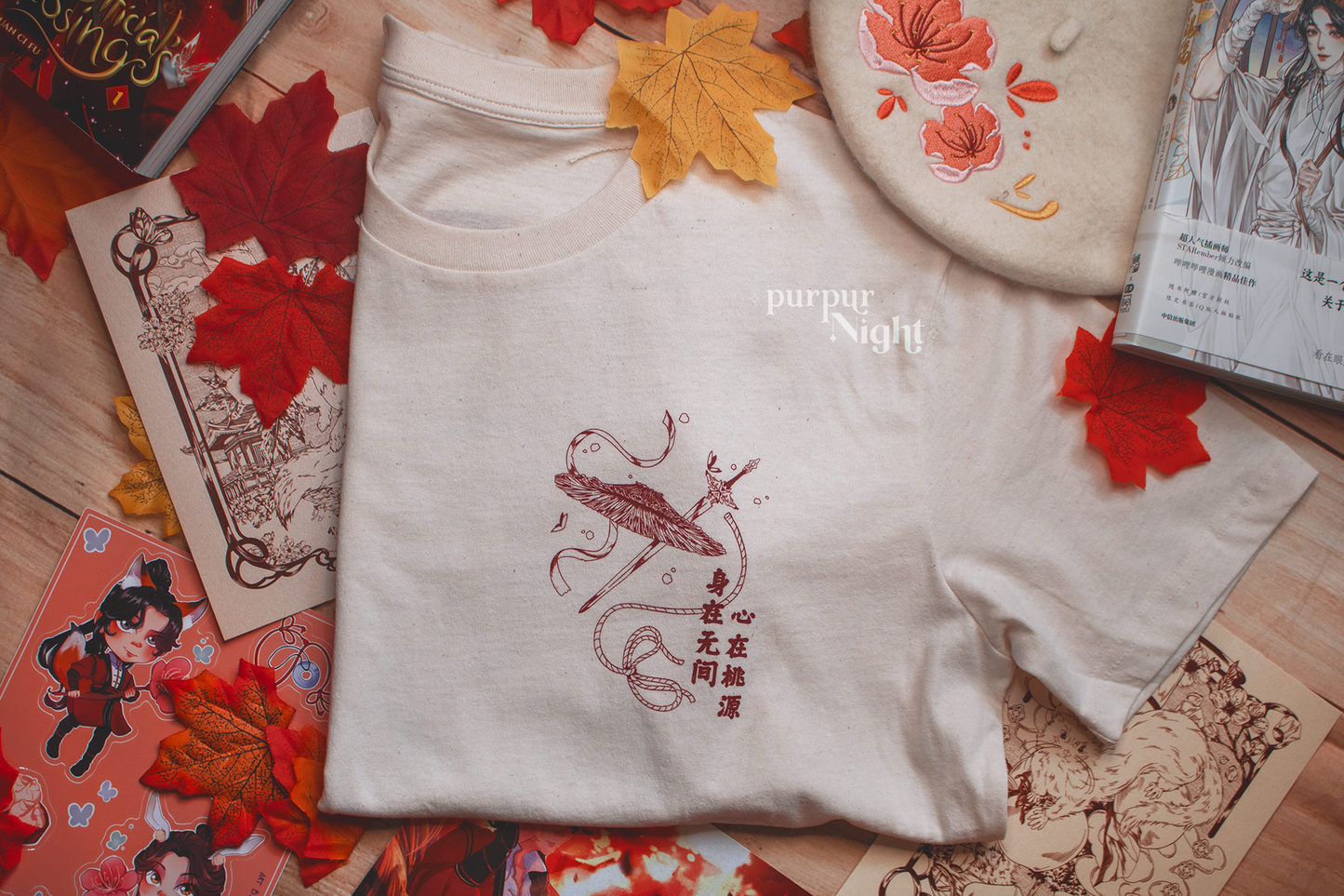 Heart in paradise | TGCF T-SHIRT